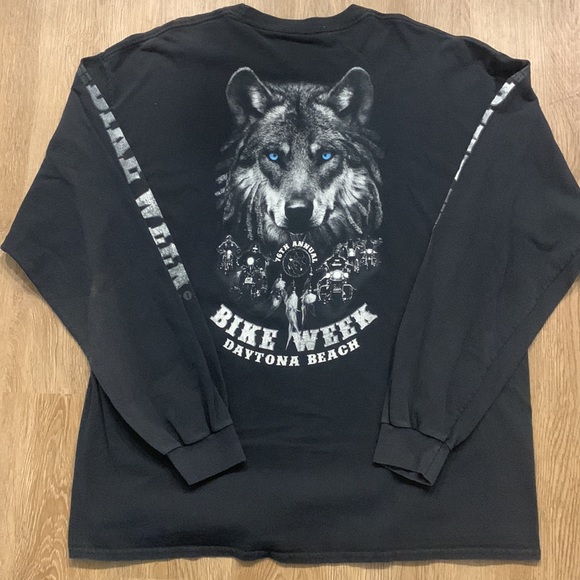 Dayton beach bike week Men’s XL long sleeve shirt 2017 - Picture 7 of 10